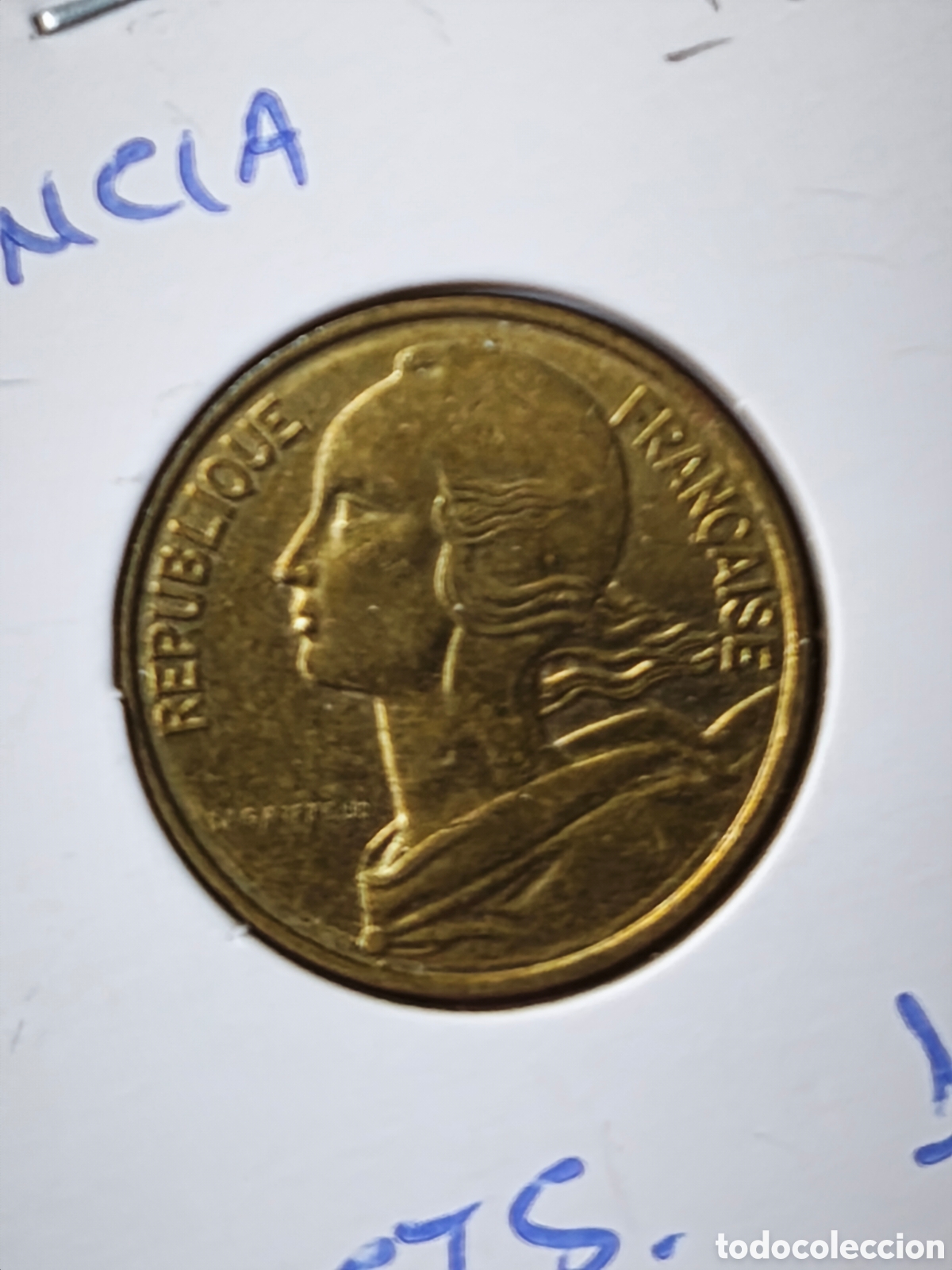 Monedas antiguas de Europa: Francia. 1997. 10 c&eacute;ntimos
