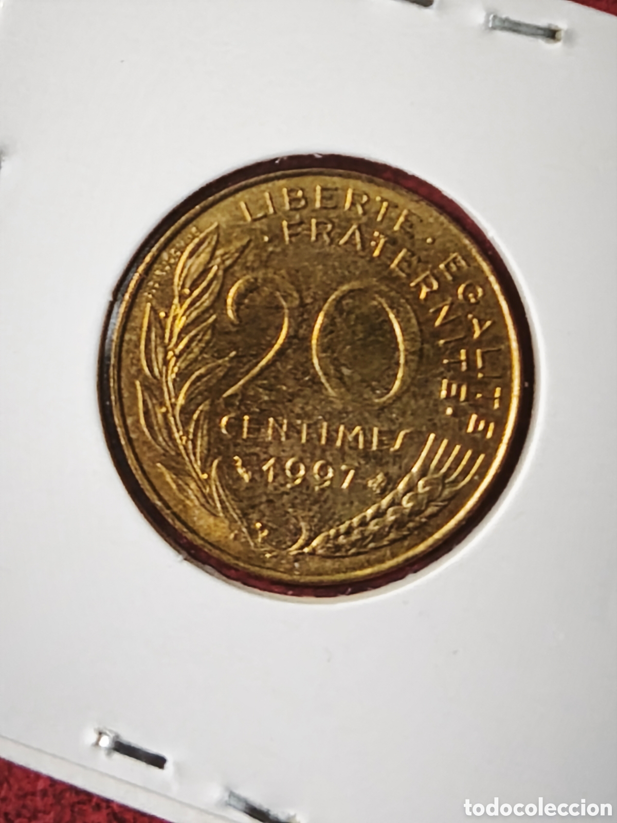 Monedas antiguas de Europa: Francia. 1997. 29 c&eacute;ntimos - Foto 2
