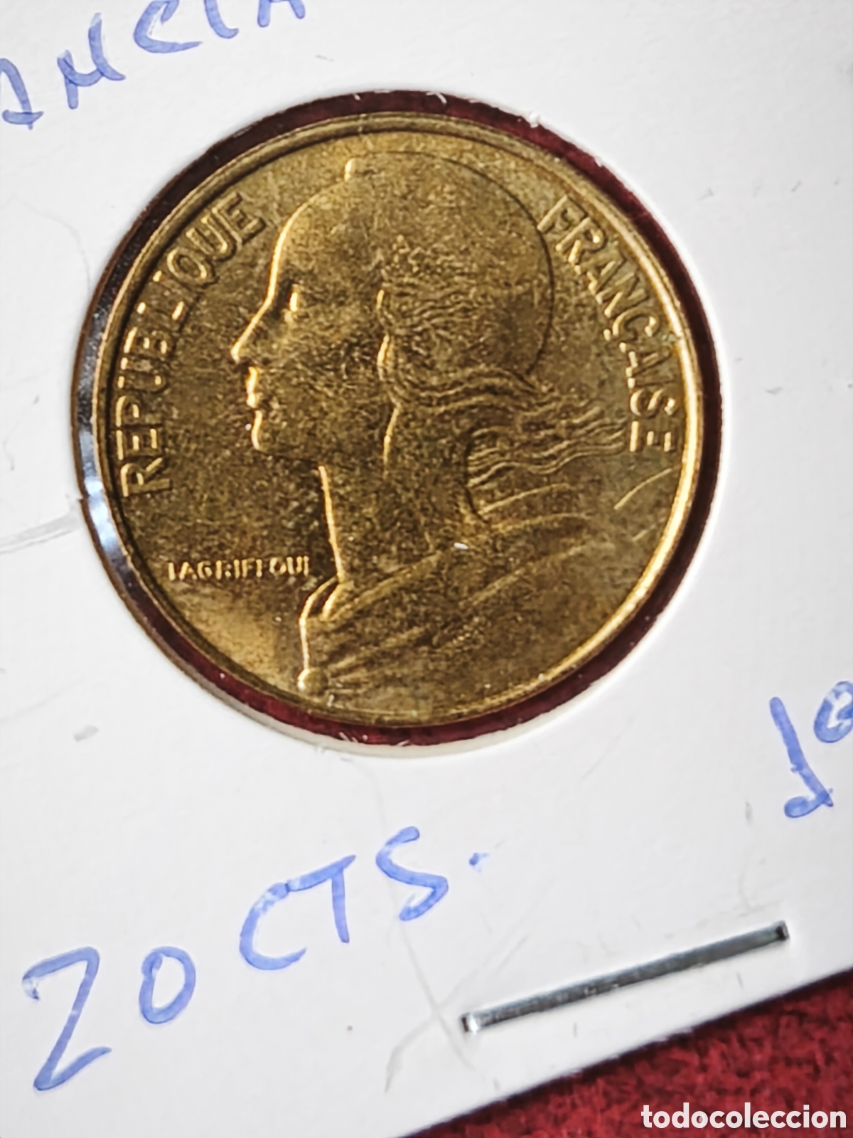 Monedas antiguas de Europa: Francia. 1997. 29 c&eacute;ntimos - Foto 1