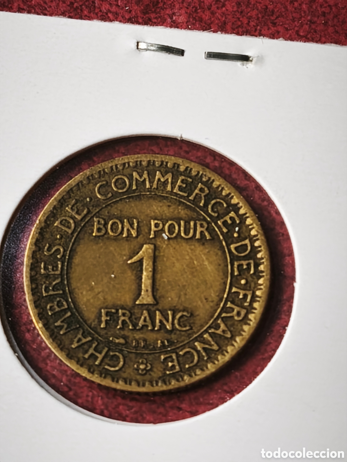 Monedas antiguas de Europa: Francia. 1924. Granco - Foto 2