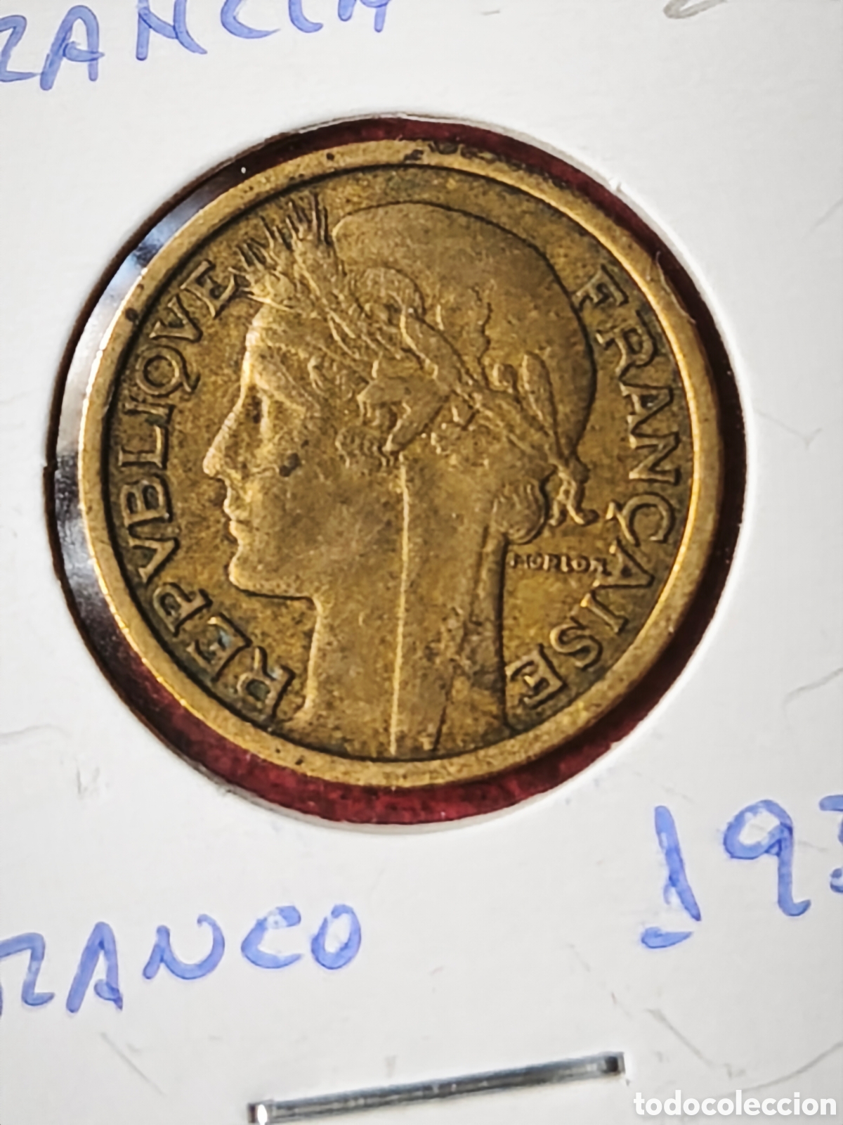 Monedas antiguas de Europa: Francia. 1932. Franco