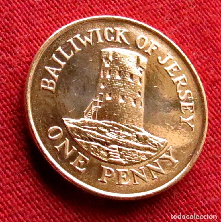 Monedas antiguas de Europa: Jersey 1 penny 2016 UNC