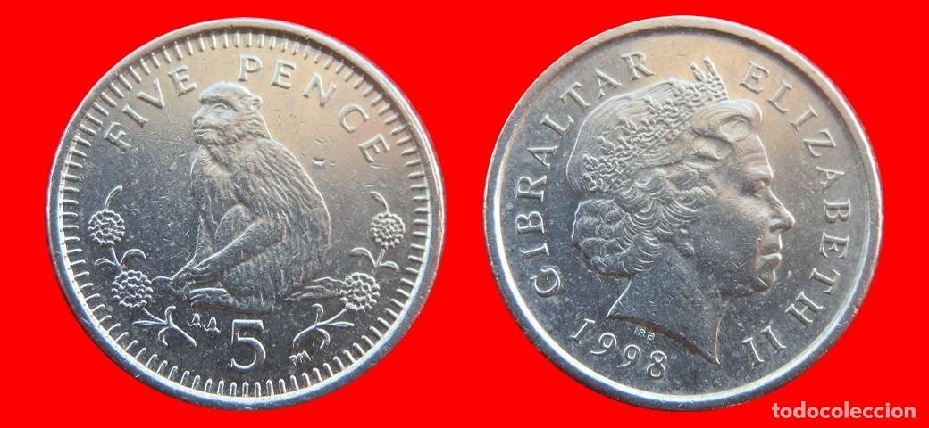 Monedas antiguas de Europa: 5 PENIQUES PENCE 1998 GIBRALTAR-157190