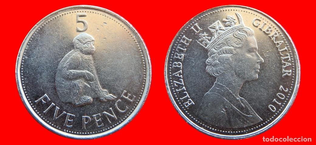 Monedas antiguas de Europa: 5 PENIQUES PENCE 2010 GIBRALTAR-157194