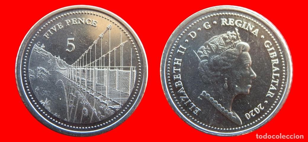 Monedas antiguas de Europa: 5 PENIQUES PENCE 2020 GIBRALTAR-157198