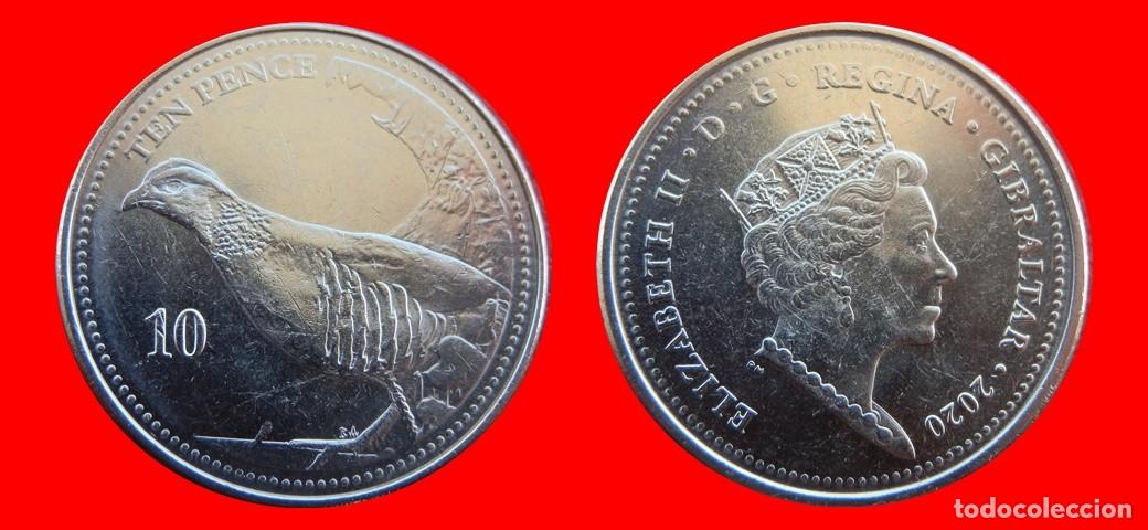 Monedas antiguas de Europa: 10 PENIQUES PENCE 2020 GIBRALTAR-157205
