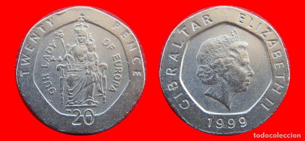 Monedas antiguas de Europa: 20 PENIQUES PENCE 1999 GIBRALTAR-157208