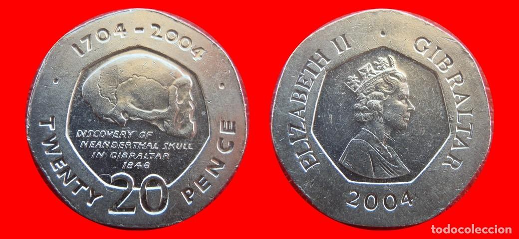 Monete antiche di Europa: 20 PENIQUES PENCE 2004 GIBRALTAR-157211