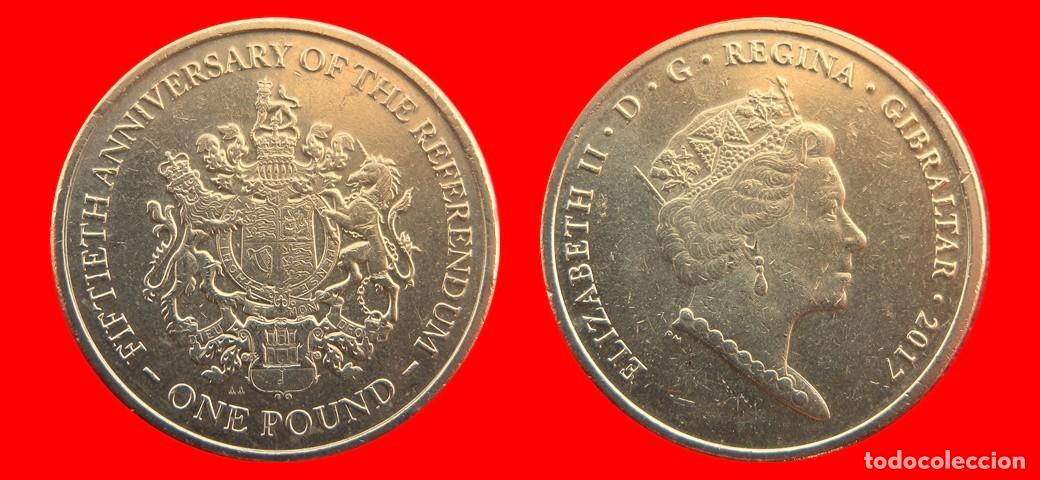 Monedas antiguas de Europa: 1 LIBRA POUND 2017 GIBRALTAR-157215