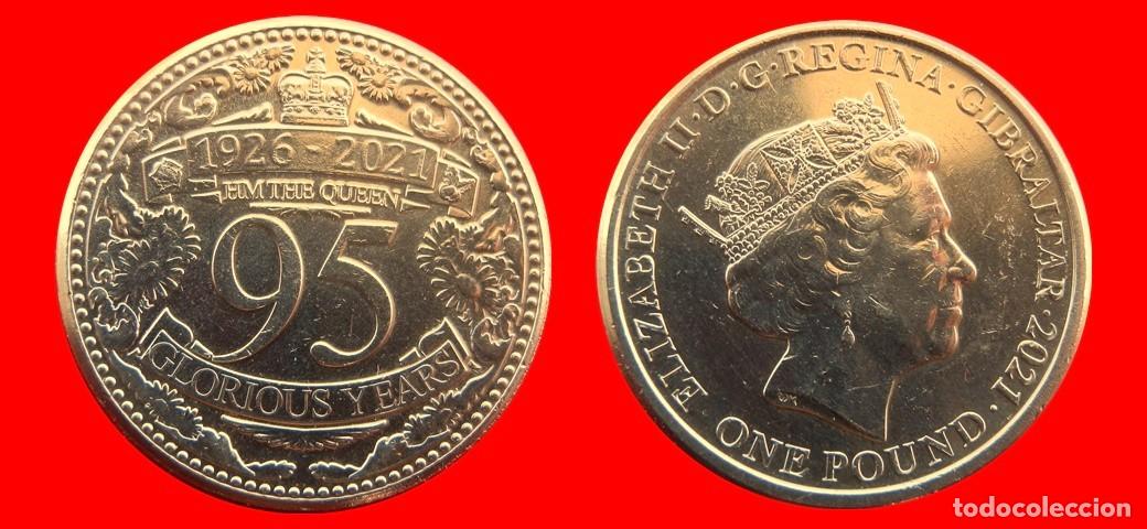 Monnaies anciennes de Europe: 1 LIBRA POUND 2021 GIBRALTAR-157217