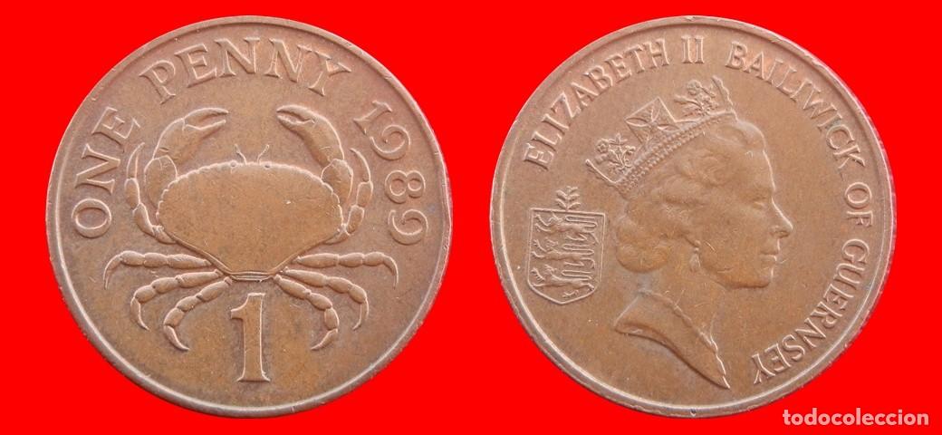 Monedas antiguas de Europa: 1 PENIQUE PENNY 1989 GUERNESEY-157223