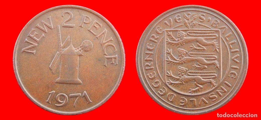 Monedas antiguas de Europa: 2 PENIQUES PENCE 1971 GUERNESEY-157225