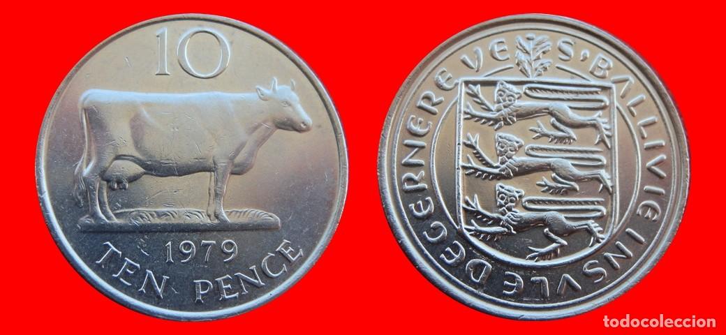 Monedas antiguas de Europa: 10 PENIQUES PENCE 1979 GUERNESEY-157233