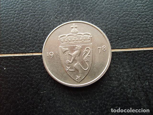 Monedas antiguas de Europa: * NORUEGA 50 ORE 1978