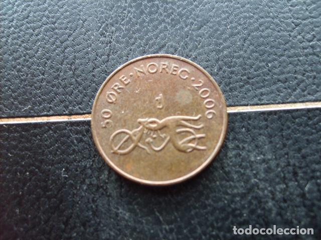 Monedas antiguas de Europa: * NORUEGA 50 ORE 2006