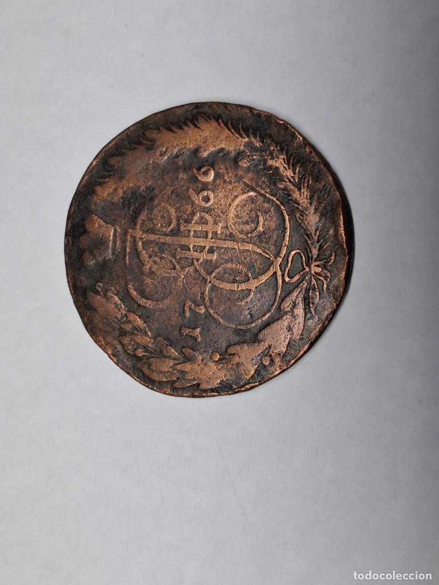 Monedas antiguas de Europa: 5 KOPEKS de 1766 KM 59.3 RUSIA en BC+