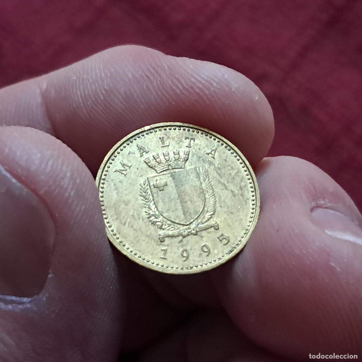 Monete antiche di Europa: MONEDA DE MALTA 1 CENT 1995, F KM# 93, Sch&ouml;n# 92, N# 1777.
