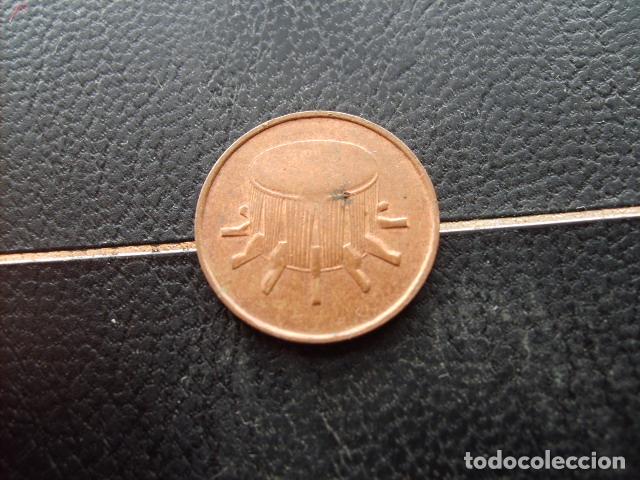 Monedas antiguas de Europa: * MALASIA 1 SEN 2002 *