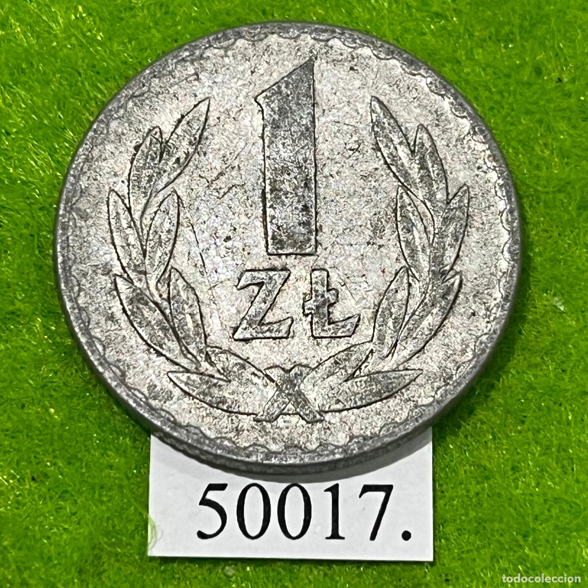 Monedas antiguas de Europa: Polonia 1 sloty 1949, Złote
