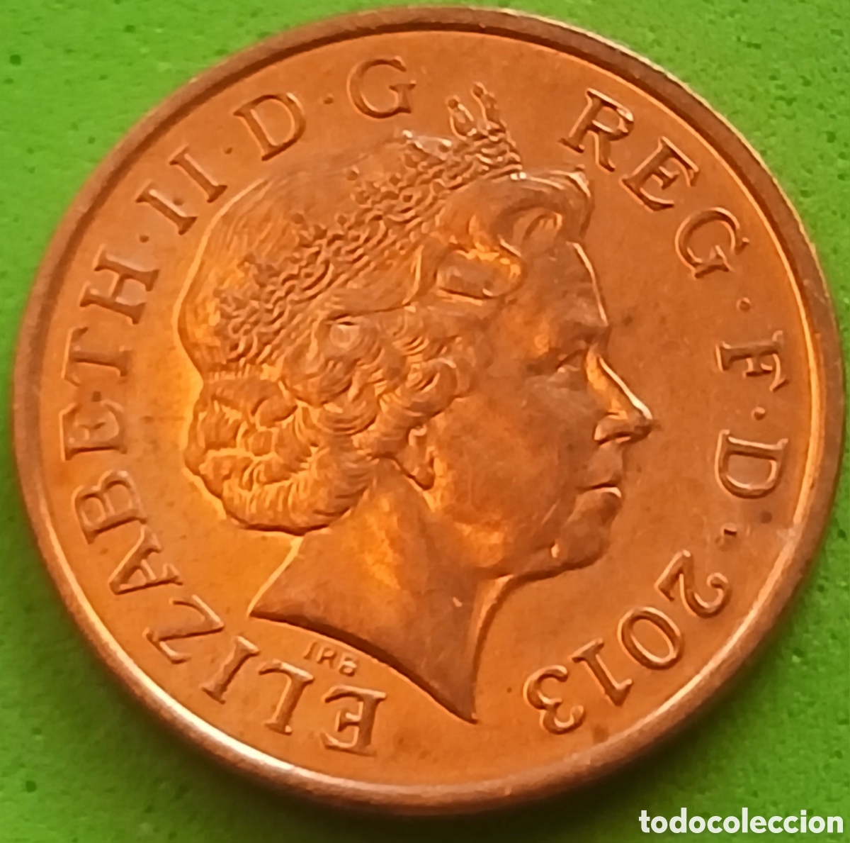 Monedas antiguas de Europa: Reino Unido one penny 2013 km#1107