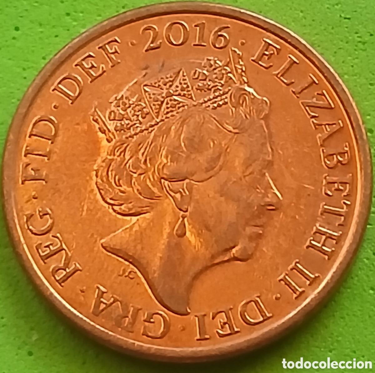 Monedas antiguas de Europa: Reino Unido one penny 2016 km#1339