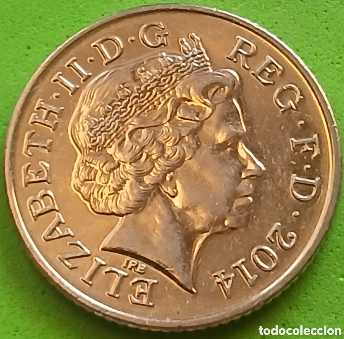 Monedas antiguas de Europa: Reino Unido ten pence 2014 km#1110d