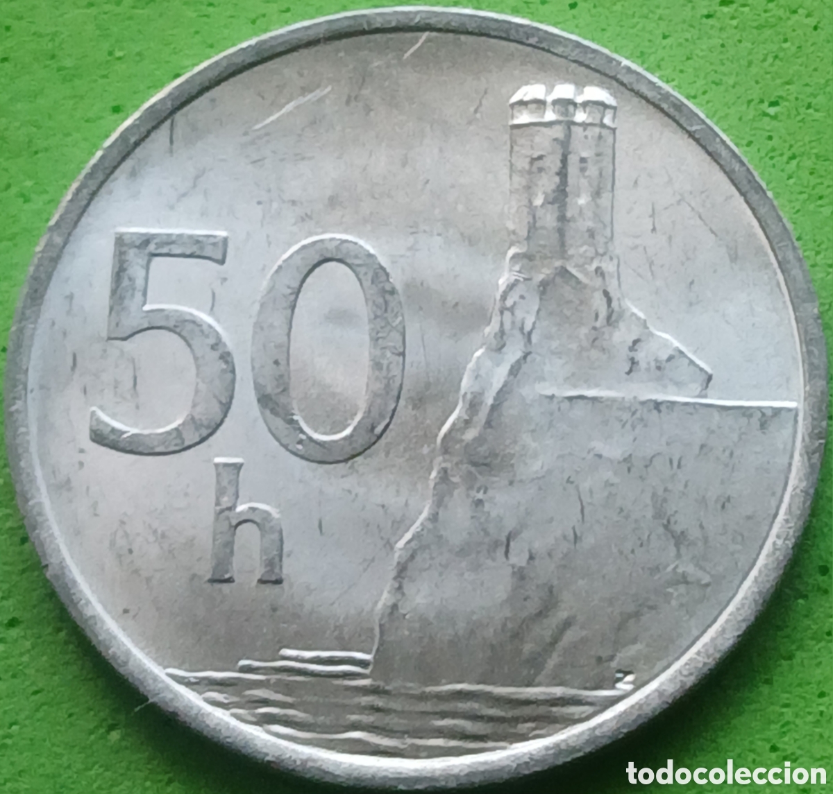 Monedas antiguas de Europa: Eslovaquia 50 halierov 1993 km#15