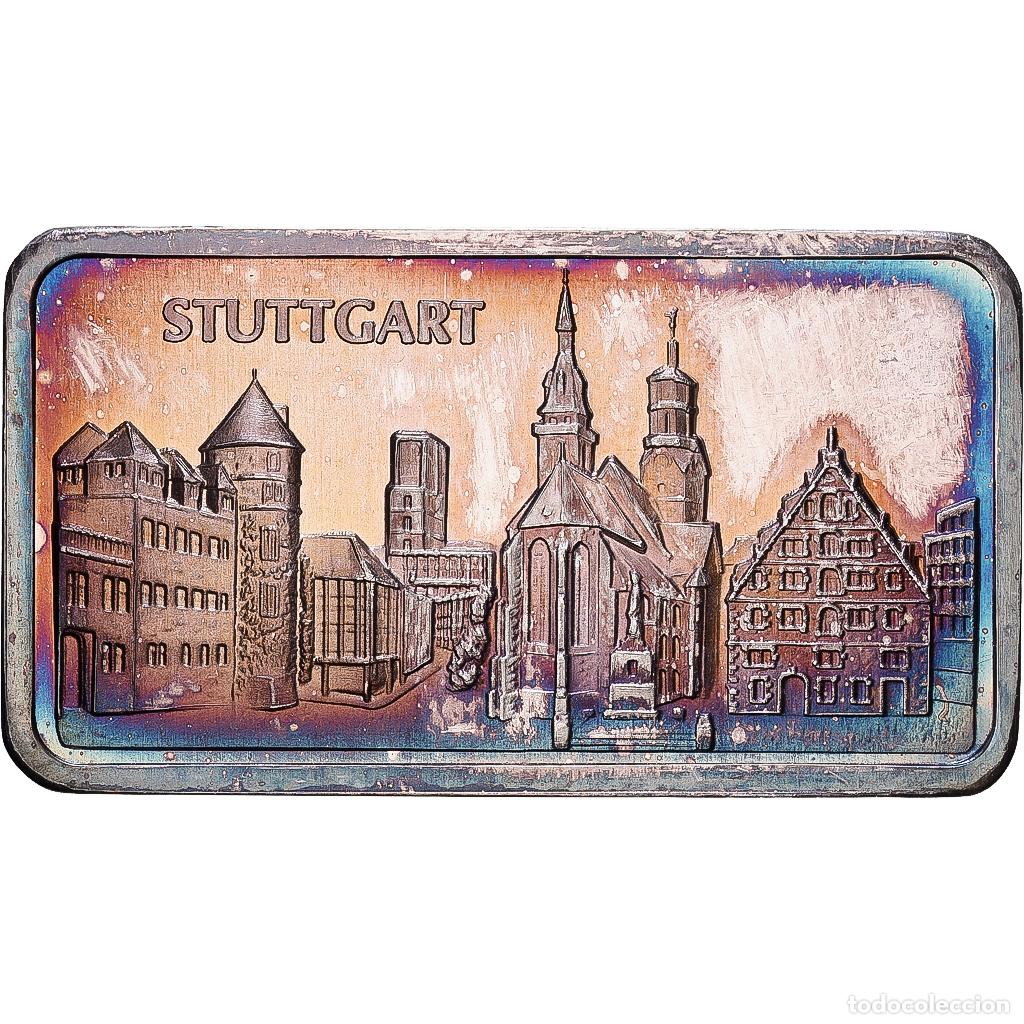Monedas antiguas de Europa: [#1168105] Alemania, Once, STUTTGART, Plata, MBC+