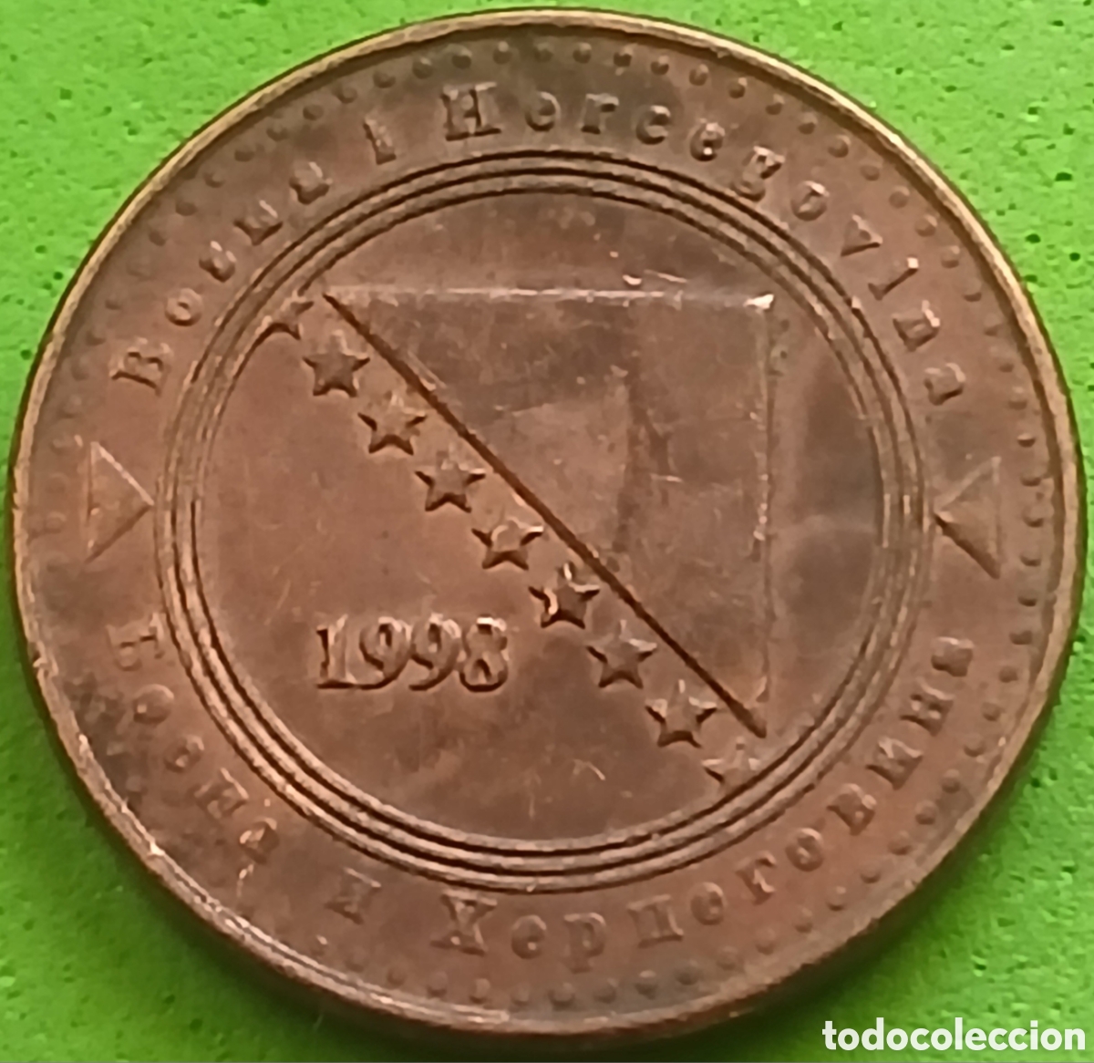 Monedas antiguas de Europa: Bosnia y Herzegovina 10 feninga 1998 km#115