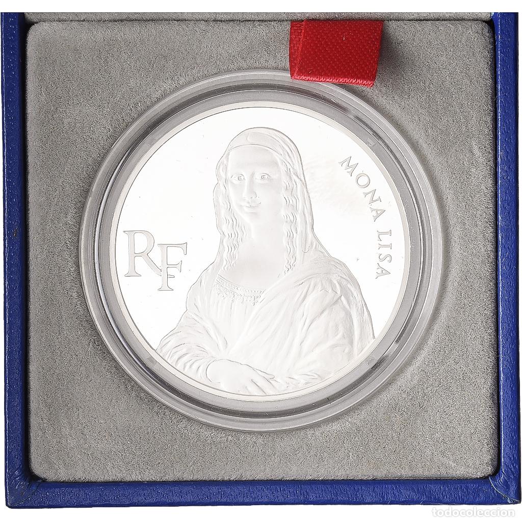 Monedas antiguas de Europa: [#1168140] Francia, 100 Francs, Mona Lisa, 1993, Monnaie de Paris, ESSAI, Plata, FDC