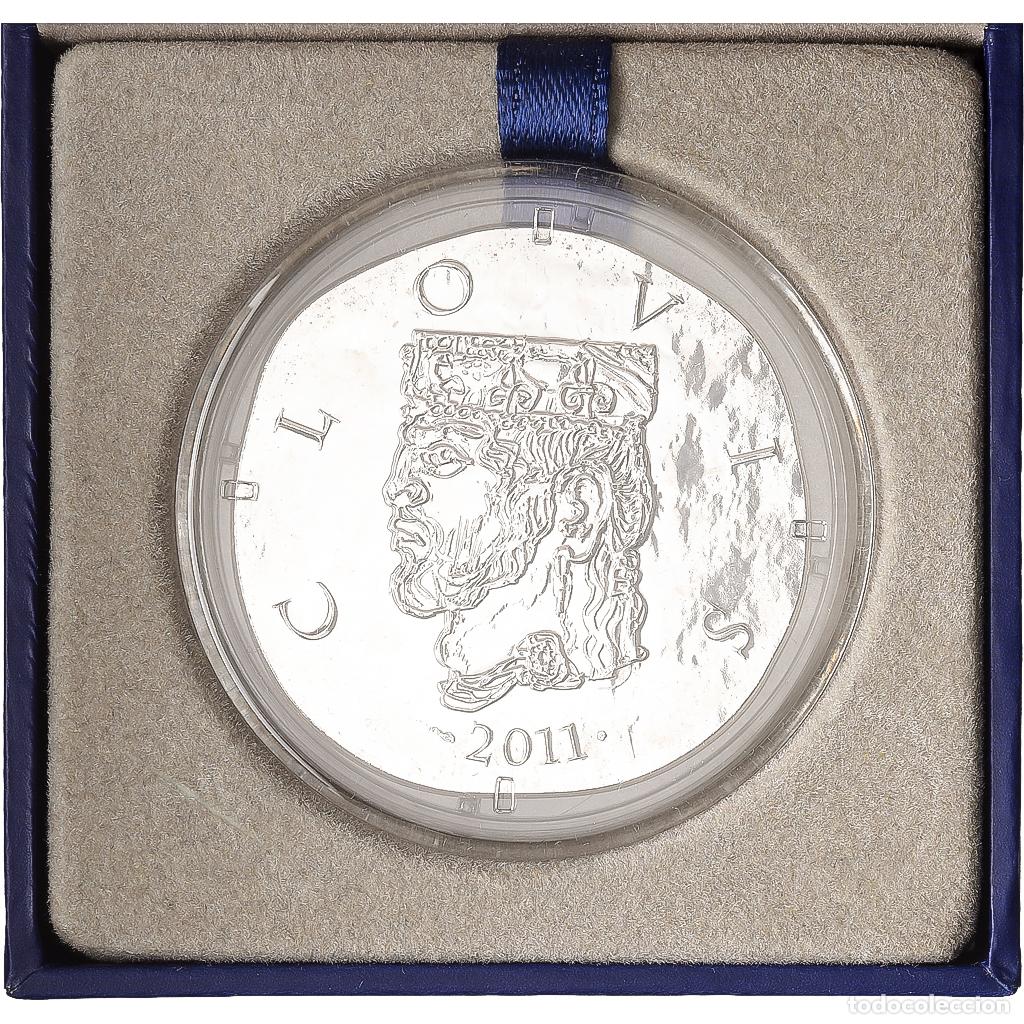 Monedas antiguas de Europa: [#1168147] Francia, 10 Euro, Clovis, historique, 2011, Monnaie de Paris, Plata, FDC