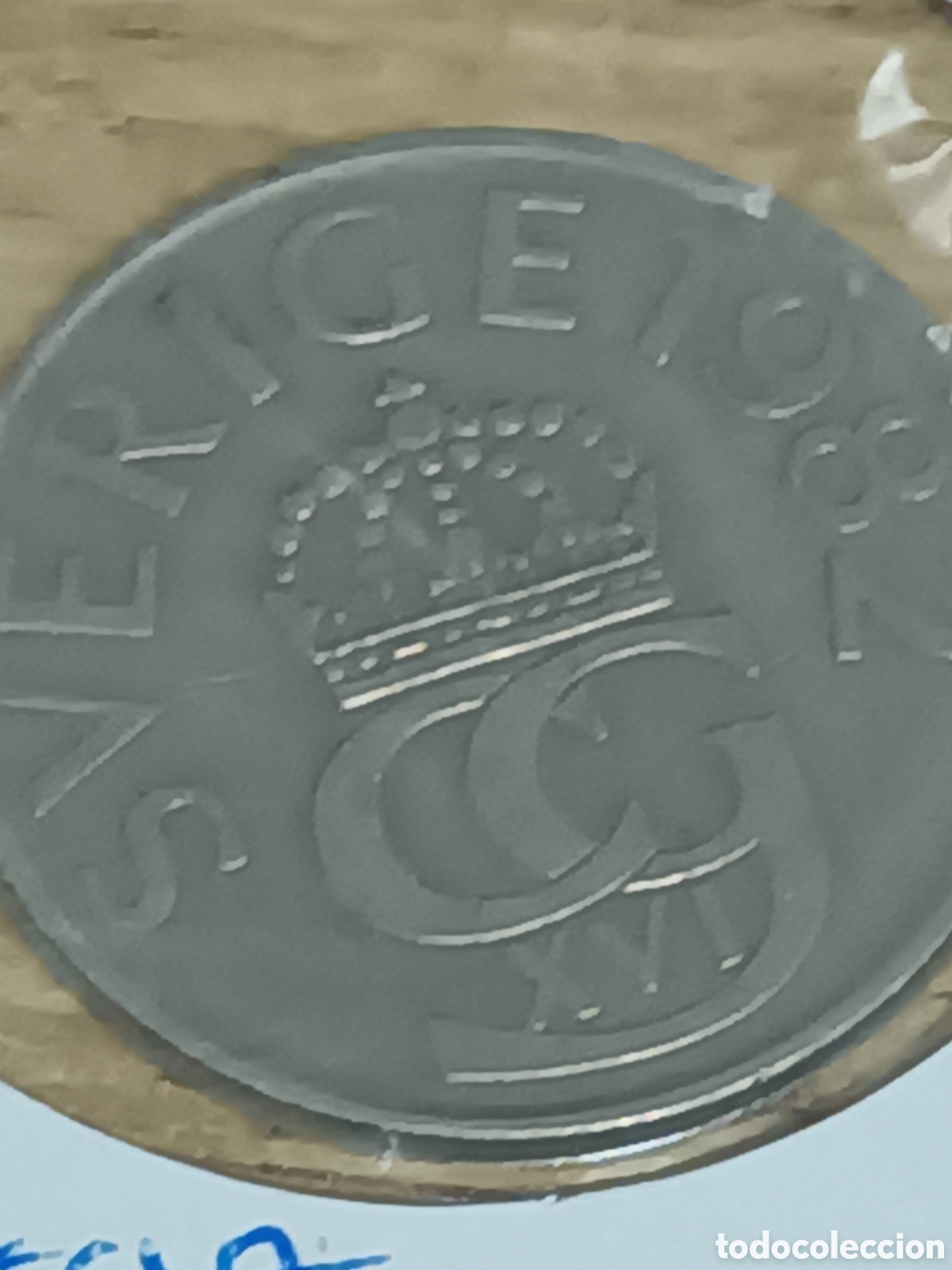 Monedas antiguas de Europa: 5 CORONAS SUECIA REINADO CARLOS GUSTAVO XVI 1982