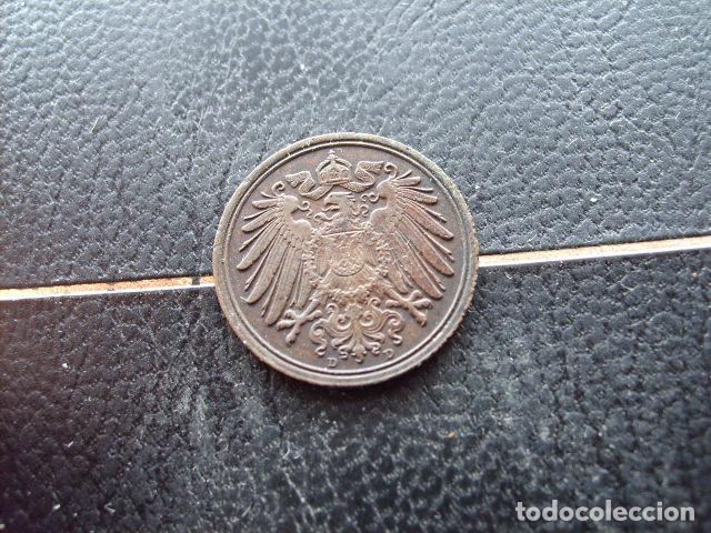 Monedas antiguas de Europa: ALEMANIA ( IMPERIO ) 1 PFENNIG 1908 D