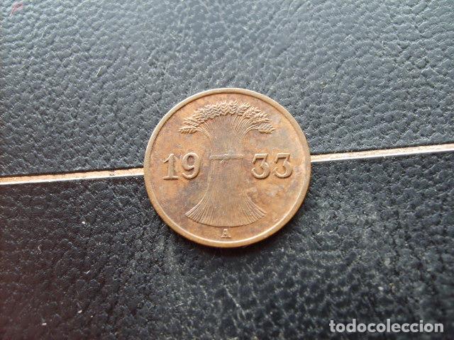 Monedas antiguas de Europa: ALEMANIA ( REP DE WEIMAR ) 1 REICHSPFENNIG 1933 A