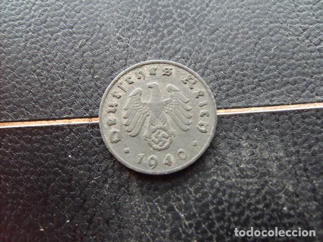 Monedas antiguas de Europa: ALEMANIA ( III REICHS ) 1 REICHSPFENNIG 1940 J