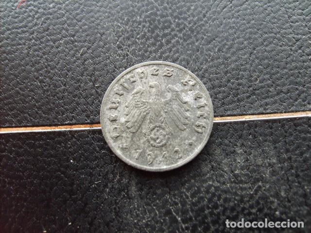 Monedas antiguas de Europa: ALEMANIA ( III REICHS ) 1 REICHSPFENNIG 1942 D