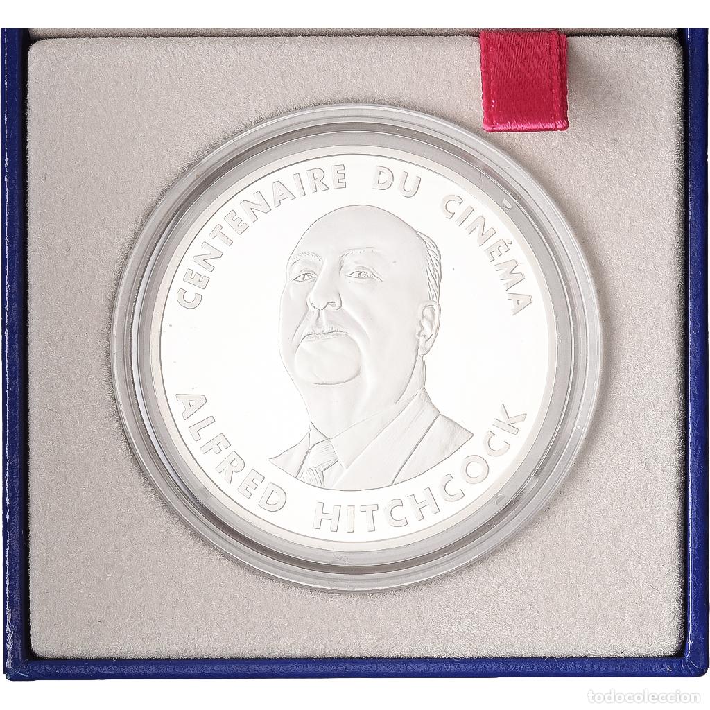 Monedas antiguas de Europa: [#1168143] Francia, 100 Francs, Alfred Hitchcock, 1995, Monnaie de Paris, Plata, FDC
