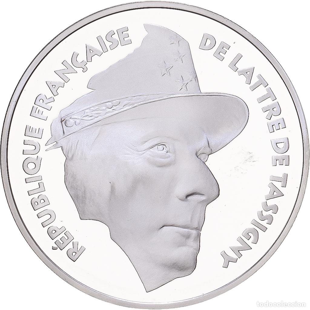Monedas antiguas de Europa: [#1168121] Francia, 100 Francs, De Lattre de Tassigny, 1994, Paris, Plata, FDC, KM:1044