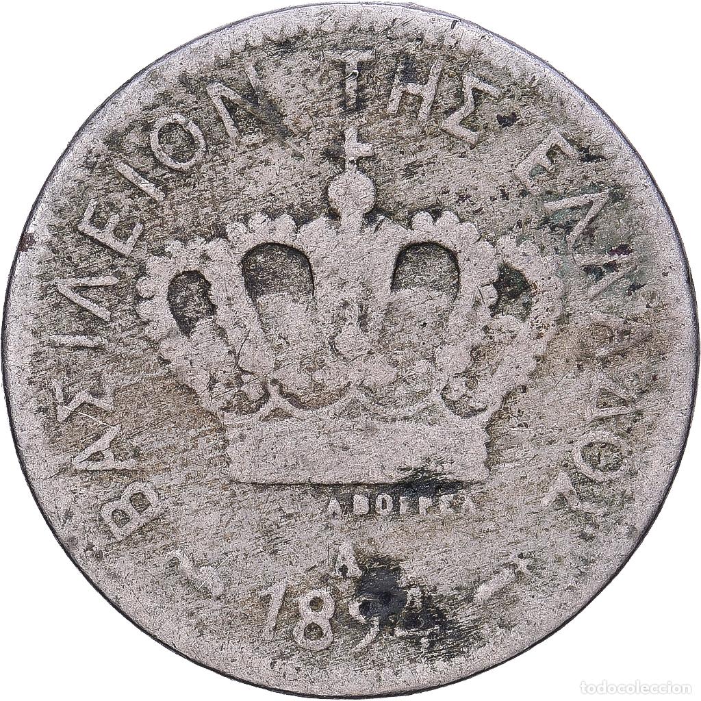 Monedas antiguas de Europa: [#1167930] Grecia, George I, 5 Lepta, 1894, Paris, Cobre - n&iacute;quel, BC+, KM:58