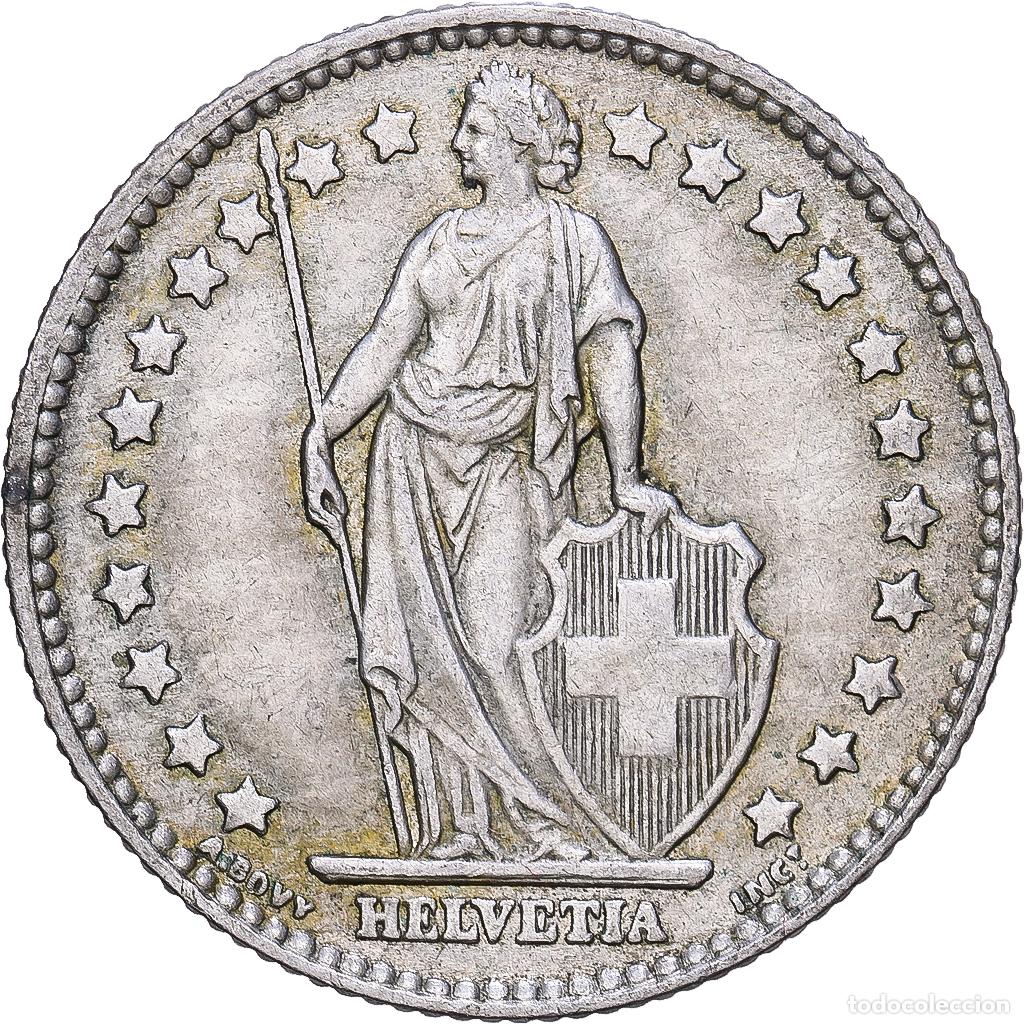 Monedas antiguas de Europa: [#1167918] Suiza, Franc, 1962, Bern, Plata, MBC, KM:24