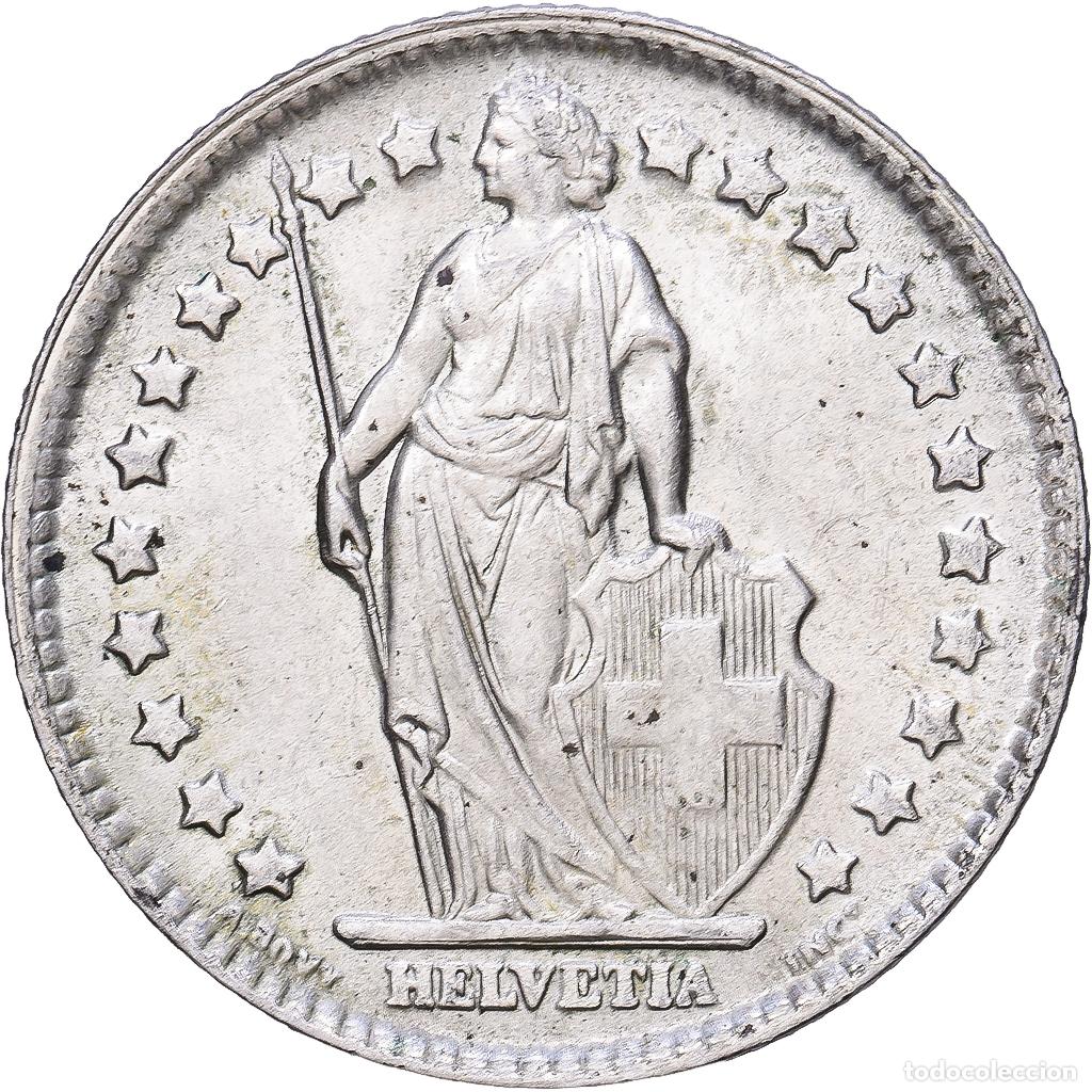Monedas antiguas de Europa: [#1167921] Suiza, Franc, 1964, Bern, Plata, MBC+