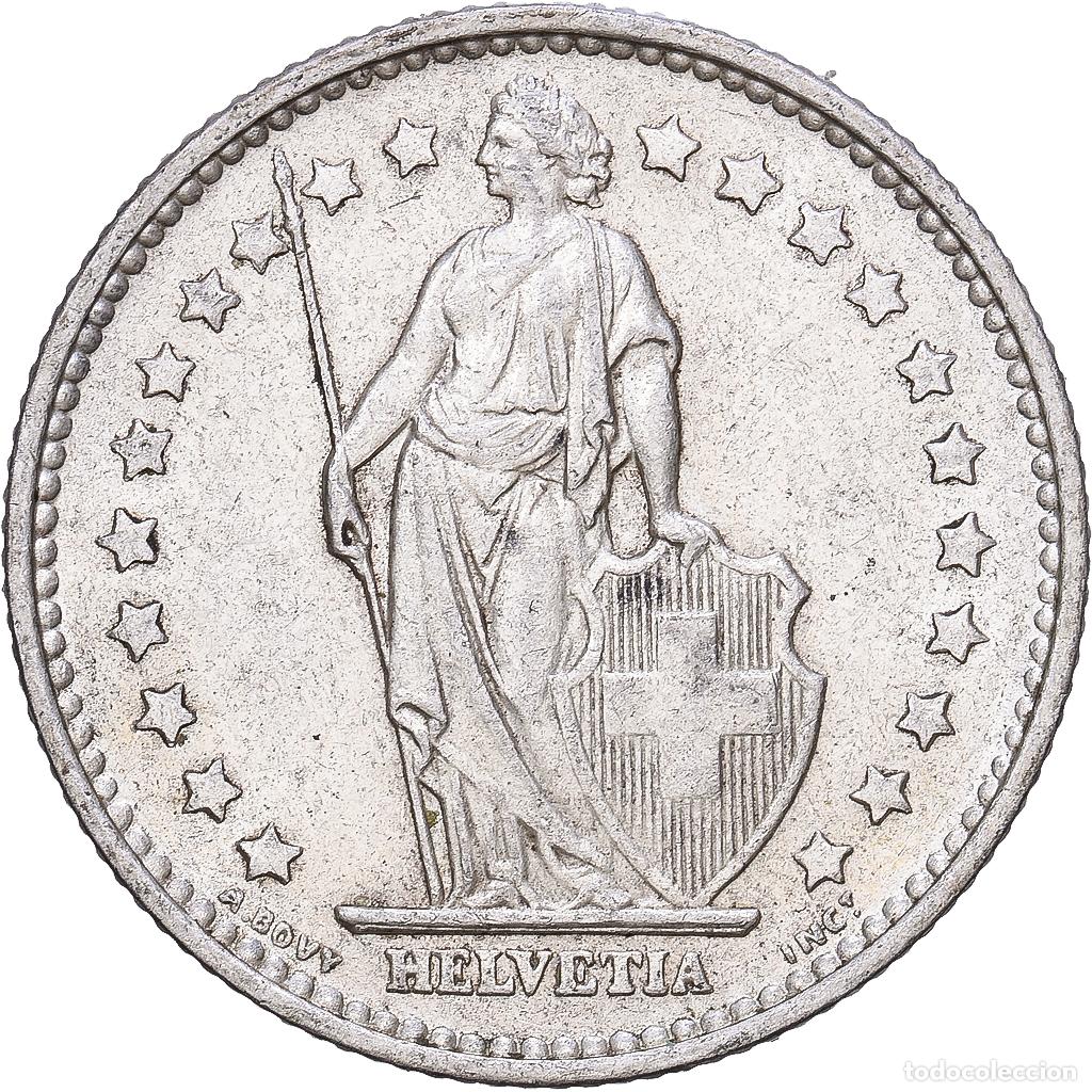 Monedas antiguas de Europa: [#1167923] Suiza, Franc, 1965, Bern, Plata, EBC, KM:24