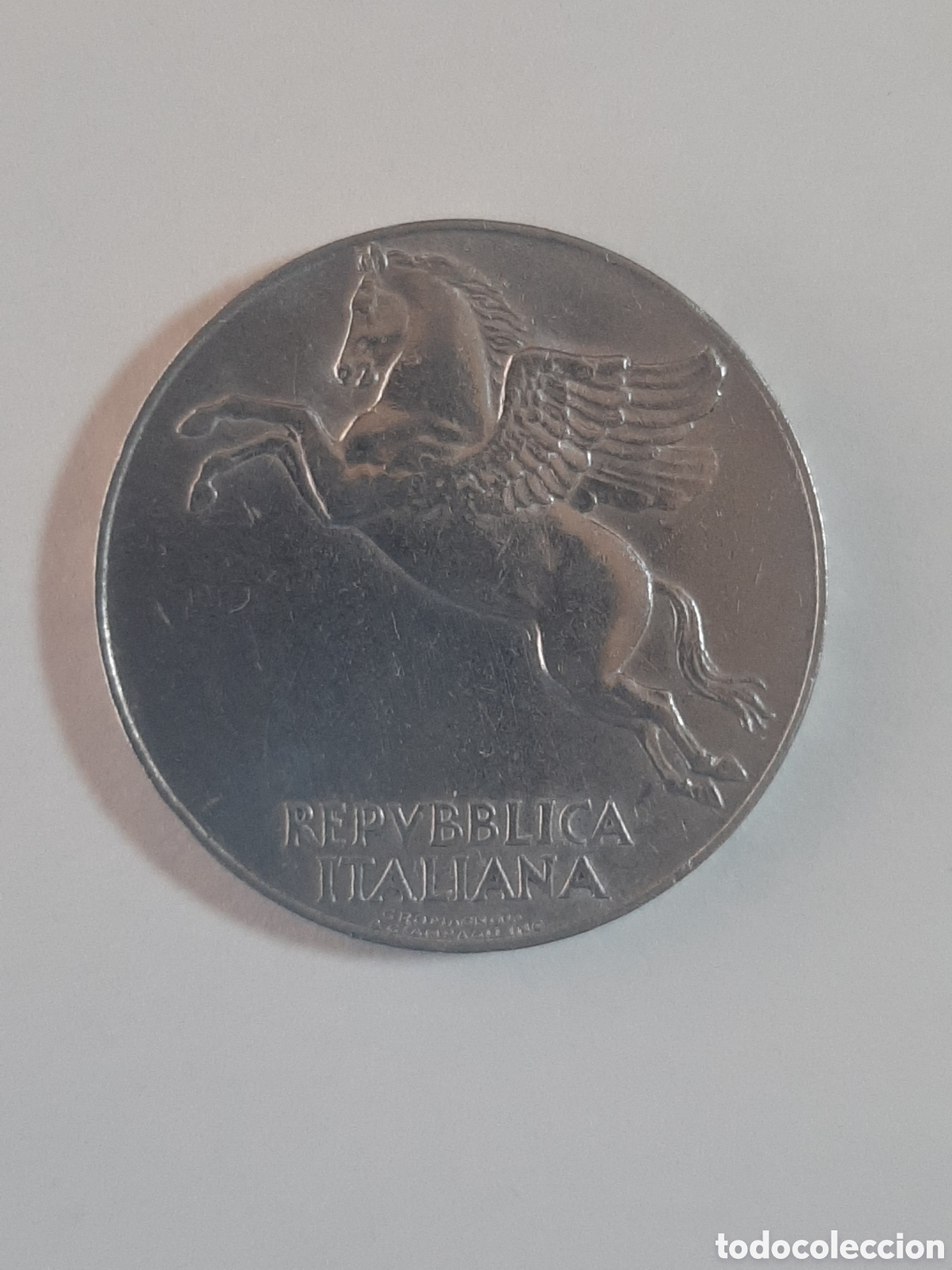 Monedas antiguas de Europa: ITALIA REPUBLICA 10 LIRAS 1950