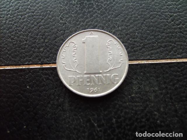 Monedas antiguas de Europa: ALEMANIA ( REP. DEMOCRATICA ) 1 PFENNIG 1961