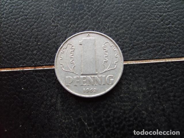 Monedas antiguas de Europa: ALEMANIA ( REP. DEMOCRATICA ) 1 PFENNIG 1962