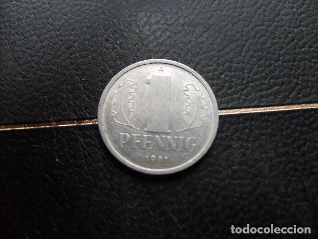 Monedas antiguas de Europa: ALEMANIA ( REP. DEMOCRATICA ) 1 PFENNIG 1981
