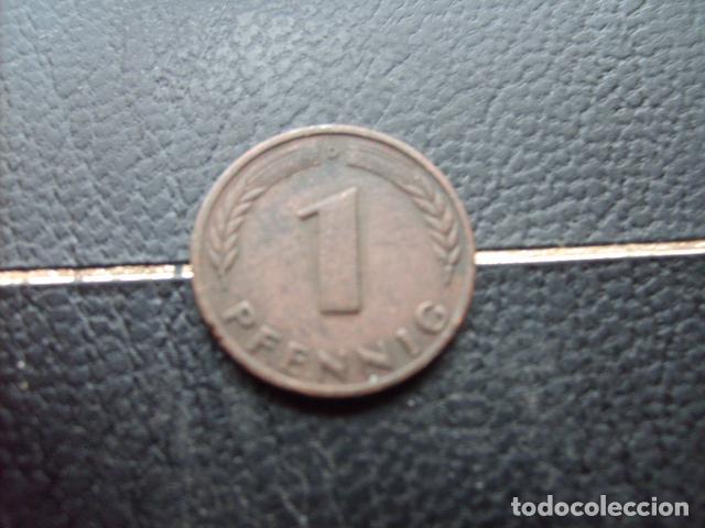 Monedas antiguas de Europa: ALEMANIA ( BANCO ALEMAN ) 1 PFENNIG 1949 D