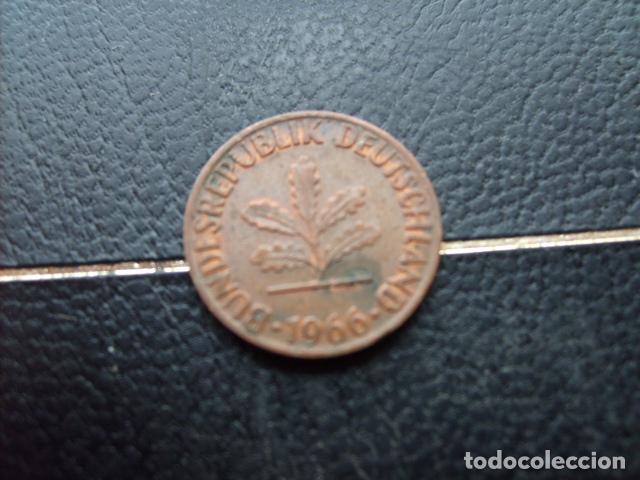 Monedas antiguas de Europa: ALEMANIA ( REP. FEDERAL ) 1 PFENNIG 1966 D