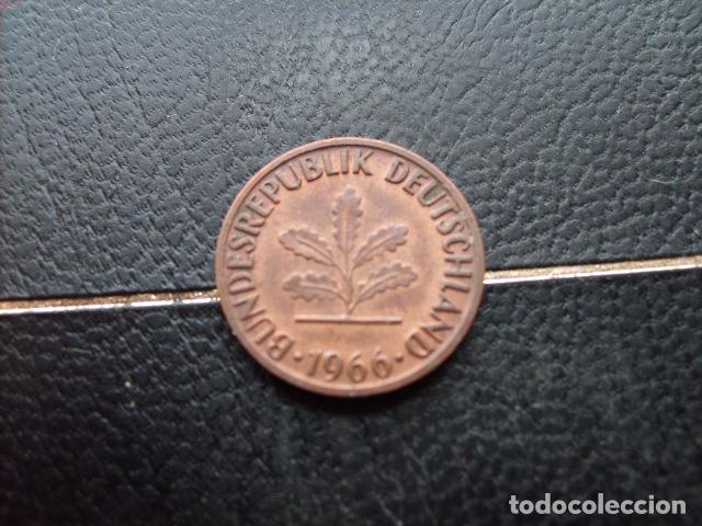 Monedas antiguas de Europa: ALEMANIA ( REP. FEDERAL ) 1 PFENNIG 1966 F