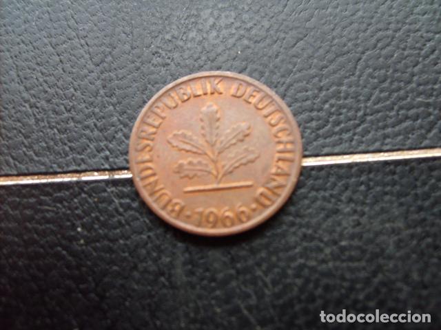 Monedas antiguas de Europa: ALEMANIA ( REP. FEDERAL ) 1 PFENNIG 1966 G